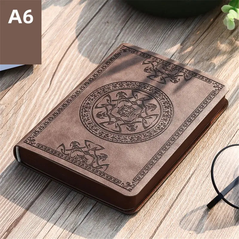 A6 Vintage Style Notebook 140 Sheets Diary Notepad