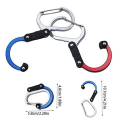 Backpack Hanging Clip Carabiner for Outdoor Camping Fishing Hiking Travel
