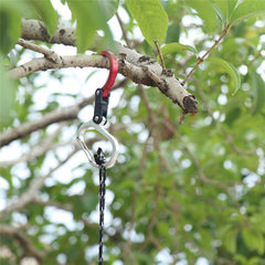 Backpack Hanging Clip Carabiner for Outdoor Camping Fishing Hiking Travel