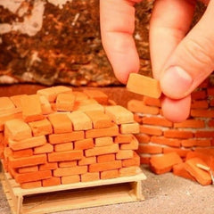 50pcs DIY Sand Table Diorama Landscape Building Toy Brick Portable