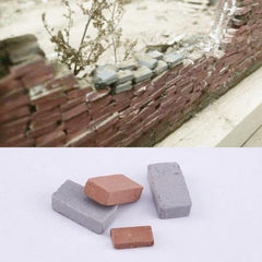 50pcs DIY Sand Table Diorama Landscape Building Toy Brick Portable
