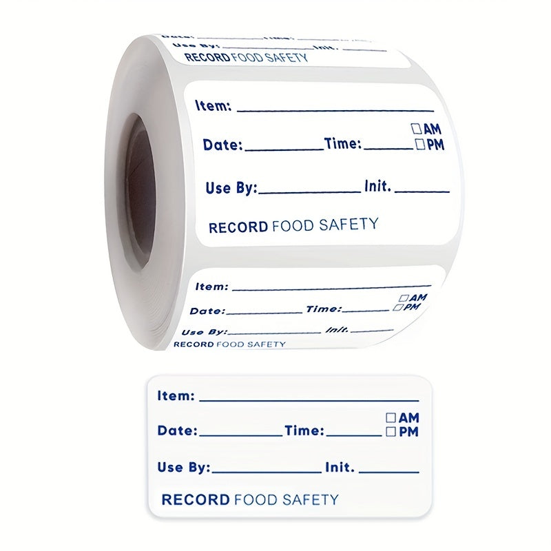500pcs Kitchen Sticker Seals for Food Storage & Packaging
