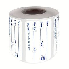 500pcs Kitchen Sticker Seals for Food Storage & Packaging