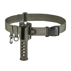 Portable Fishing Belt with Rod Holder Adjustable Waist Fishing Pole Inserter