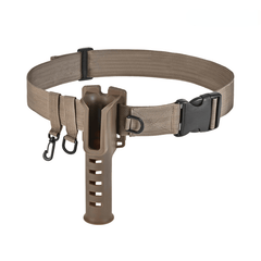 Portable Fishing Belt with Rod Holder Adjustable Waist Fishing Pole Inserter