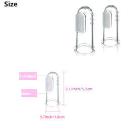 Soft Pet Finger Toothbrushes For Dog & Cat Dental Care