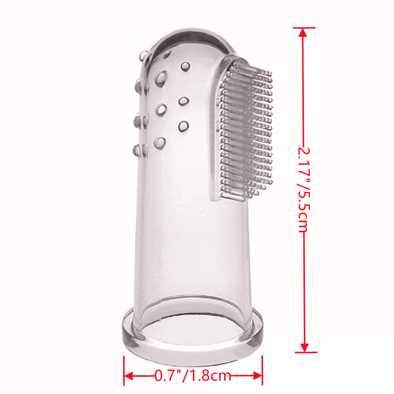Soft Pet Finger Toothbrushes For Dog & Cat Dental Care
