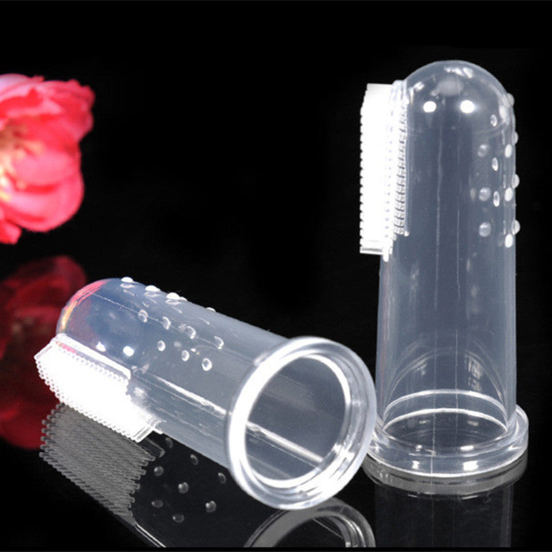 Soft Pet Finger Toothbrushes For Dog & Cat Dental Care