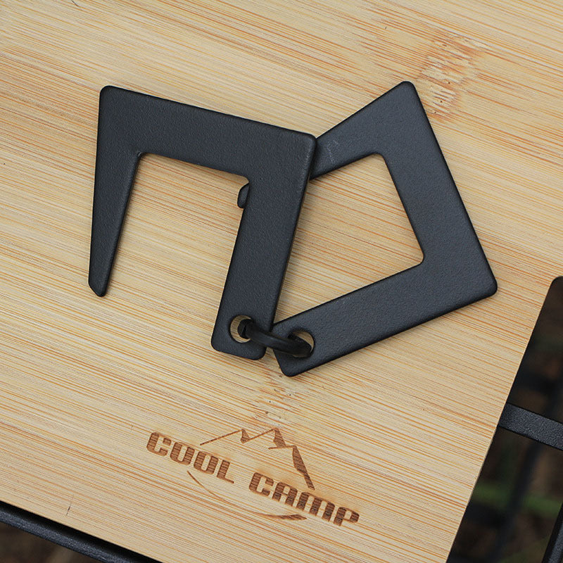 S Hook Camping Pot Hanging Storage Rack