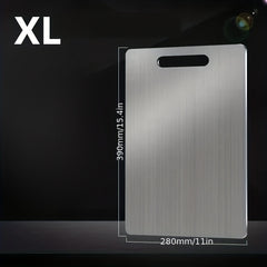 Stainless Steel Cutting Board For Easy Chopping