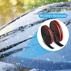 2pcs Car Windshield Rubber Seal T Seal 22ft 6 7m