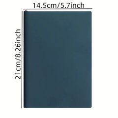 Soft Leather Notebook 120 Pages Waterproof Cover
