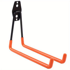 12pcs Garage Hooks Steel Tool Storage Hangers Wall Mounting Anti Slip Coating
