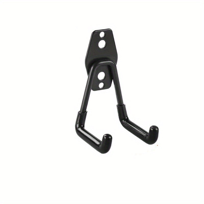 12pcs Garage Hooks Steel Tool Storage Hangers Wall Mounting Anti Slip Coating