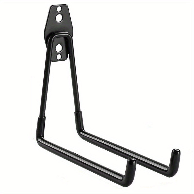 12pcs Garage Hooks Steel Tool Storage Hangers Wall Mounting Anti Slip Coating