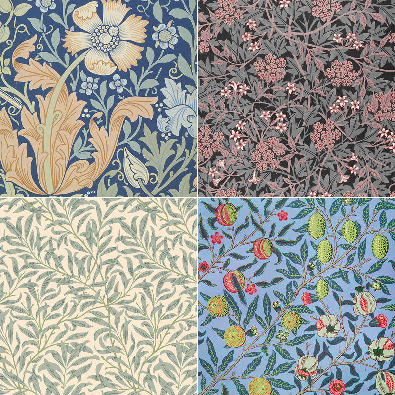 12 Sheets Large Size Retro Journal Paper for DIY Backgrounds
