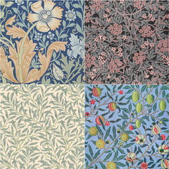 12 Sheets Large Size Retro Journal Paper for DIY Backgrounds
