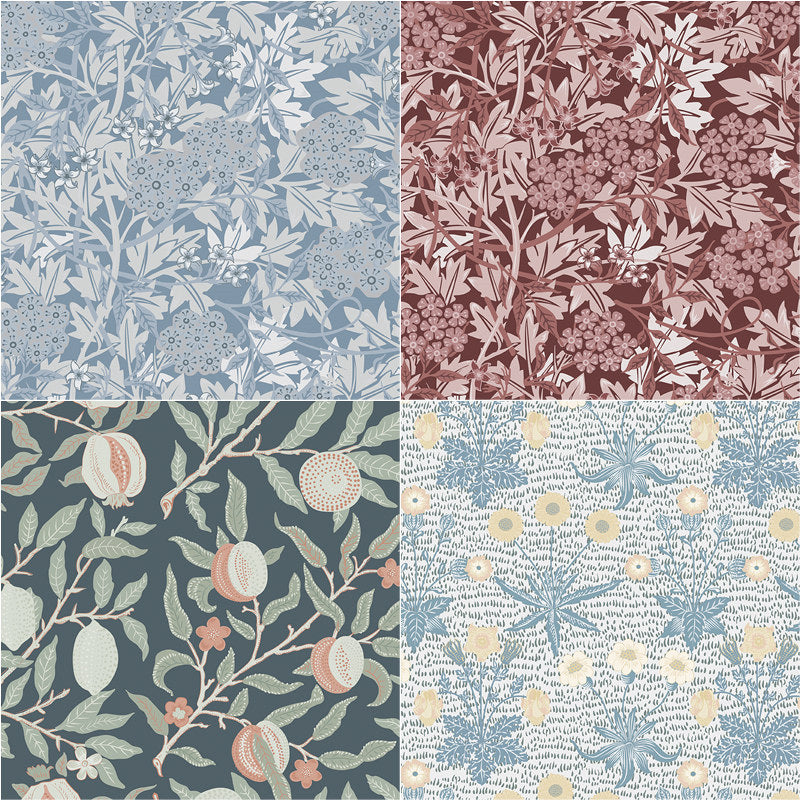 12 Sheets Large Retro Journal Background DIY Gift for Women Adults Students