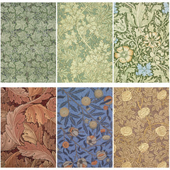 12pcs Large Size Retro Journal Paper for DIY Gift, Arts Crafts