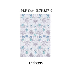 12 Sheets Large Vintage Paper Journal for Background DIY - Gift for Women Adults