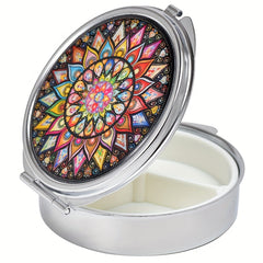 Portable Pill Box Medicine Organizer for Pocket or Purse Storage