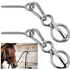 Horse Tie Ring for Horses - Horse Harness Buckle and Hook