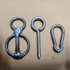 Horse Tie Ring for Horses - Horse Harness Buckle and Hook