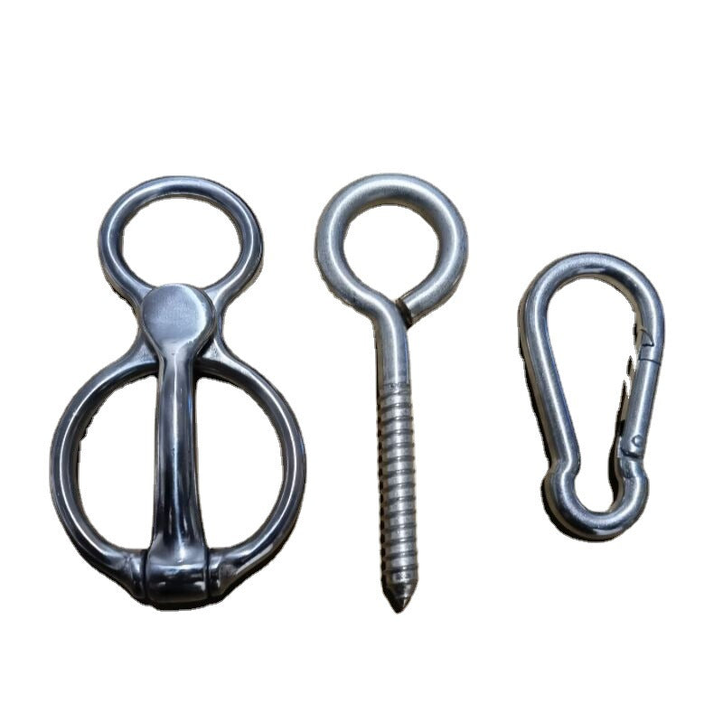 Horse Tie Ring for Horses - Horse Harness Buckle and Hook