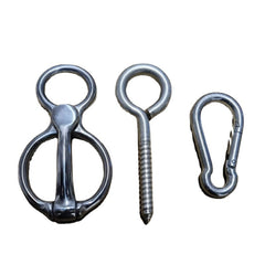 Horse Tie Ring for Horses - Horse Harness Buckle and Hook