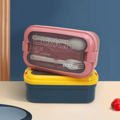 800ml Portable Plastic Lunch Box Sealed Leakproof