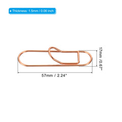 20pcs Paper Fix Clips Pen Holder Clip Pencil Clips Book Pin For Notebooks