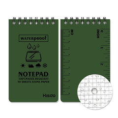 Waterproof Stone Paper Notebook All Weather Spiral Memo Stationery