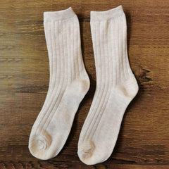 6pairs Men's Casual Mid Calf Socks for Autumn/Winter