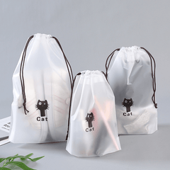 5Pcs Travel Waterproof Cosmetic Bag Drawstring Toiletry Kit Pouch