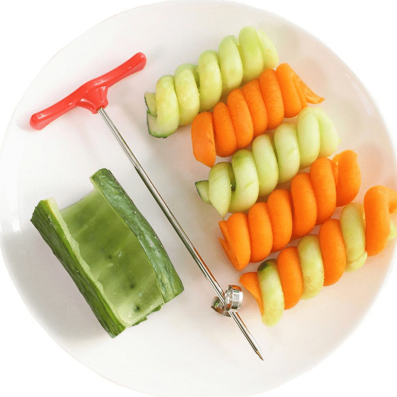 Vegetable Spiral Potato Carrot Salad Chopper Cutter Kitchen Tools