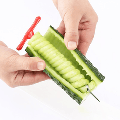 Vegetable Spiral Potato Carrot Salad Chopper Cutter Kitchen Tools