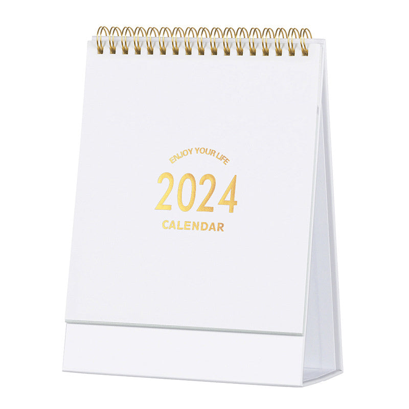 Desktop Calendar with Stickers and 18 Months Organization