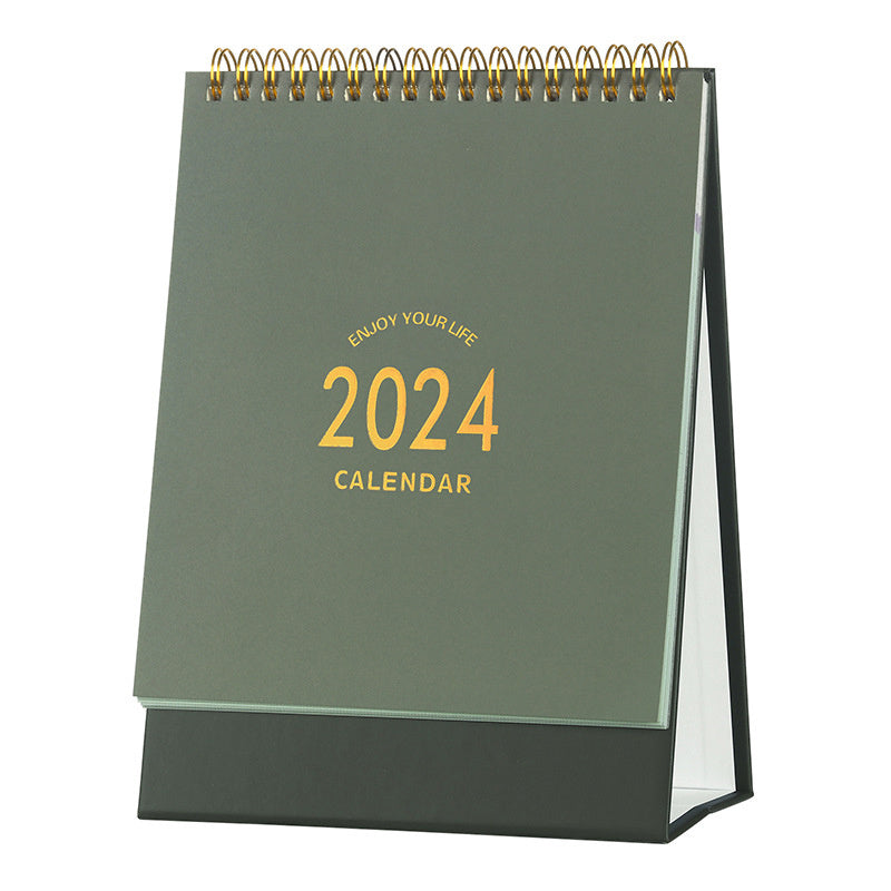 Desktop Calendar with Stickers and 18 Months Organization