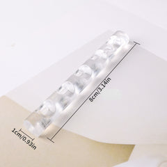 5 Slot Transparent Brush Rack Acrylic Display Holder