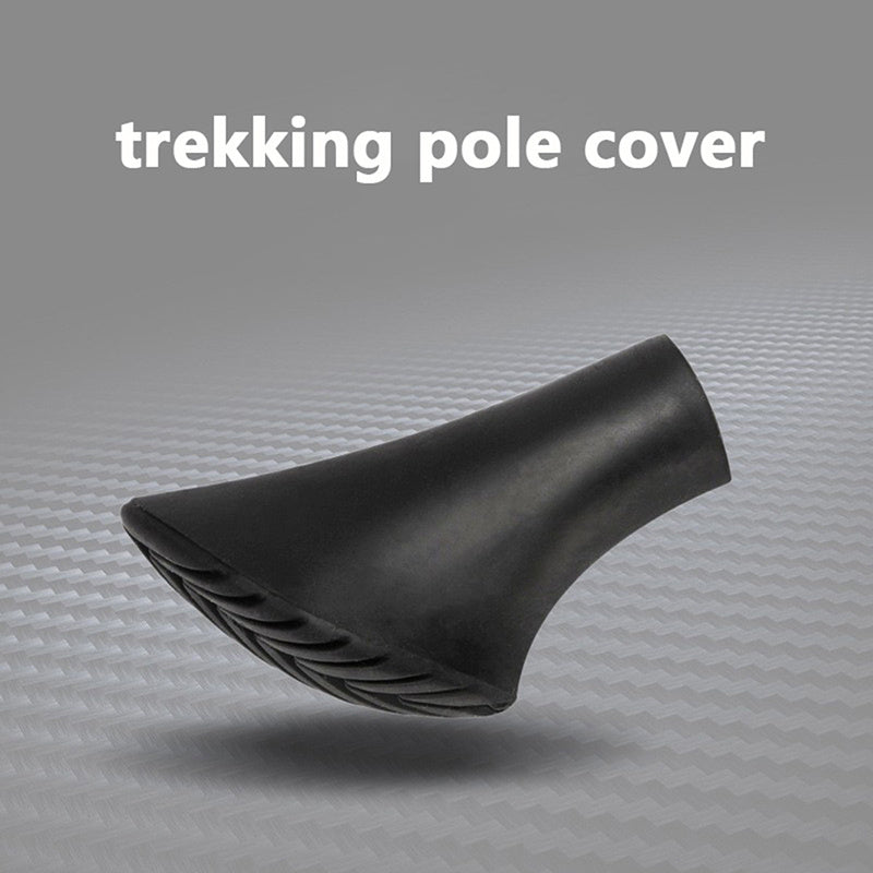 3pcs Small Hiking Stick Rubber Tips for Trekking Pole Cane Walk Pole Protectors