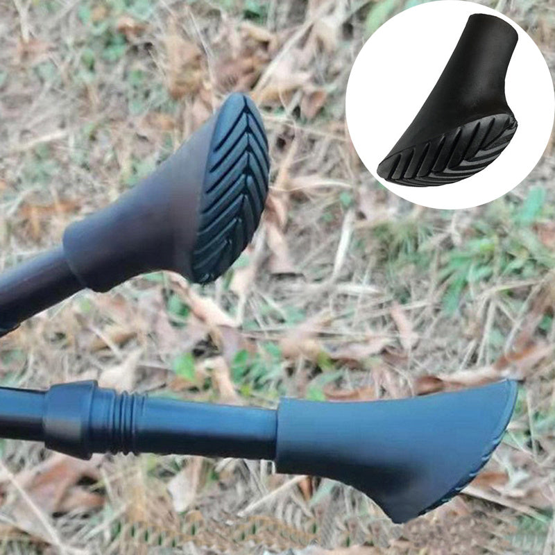 3pcs Small Hiking Stick Rubber Tips for Trekking Pole Cane Walk Pole Protectors