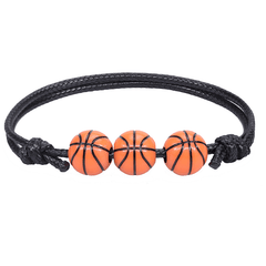 12pcs Sports Style Adjustable Bracelets for Football Volleyball Basketball Rugby
