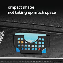 Car Multifunctional Card Holder Sticky Business Ticket Holder