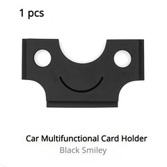 Car Multifunctional Card Holder Sticky Business Ticket Holder