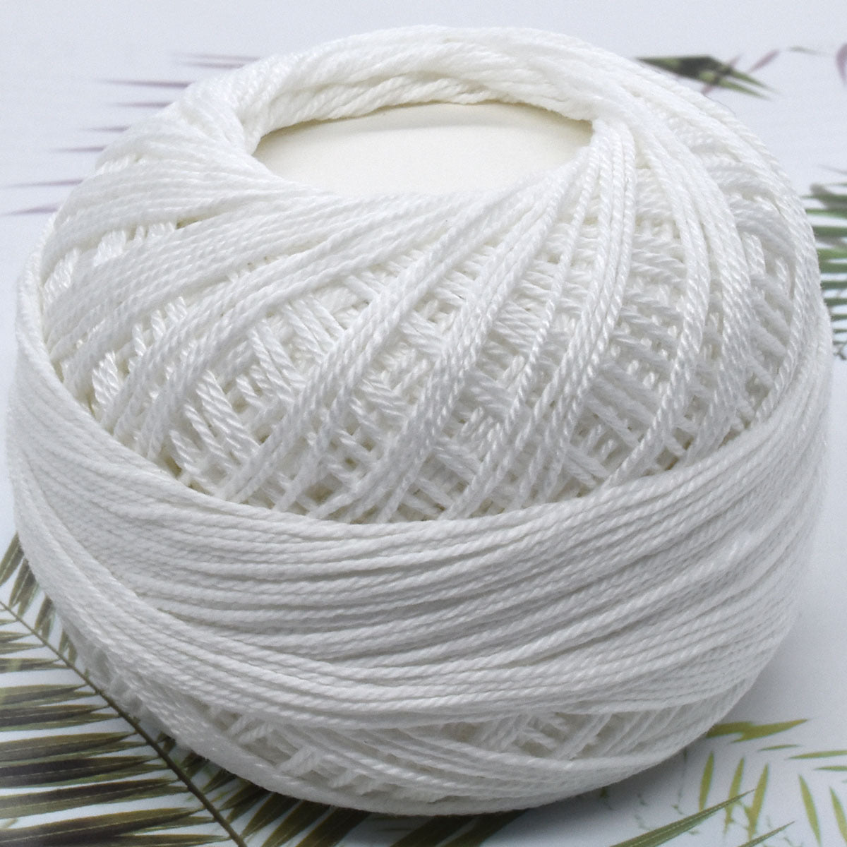 100% Cotton Lace Hand Knitting Yarn 3 Ply Yarn DIY Knitting Gift 50g