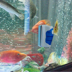 Magnetic Clean Brush Aquarium Fish Tank Glass Scraper Cleaner