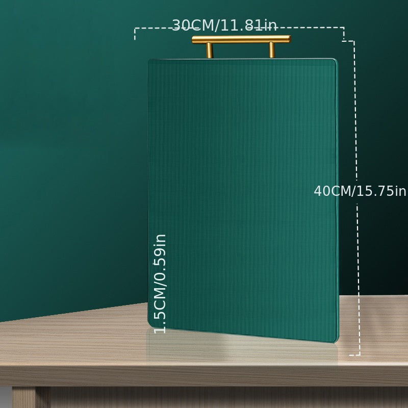 Double Sided Non slip Green Cutting Board
