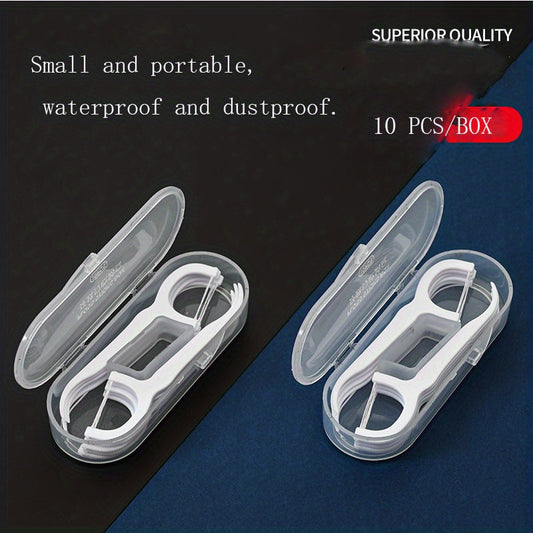 Bamboo Charcoal Dental Floss Box, High Tensile Fiber