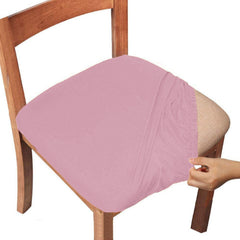 4pcs Chair Seat Covers Dining Room Chair Seat Covers With Ties