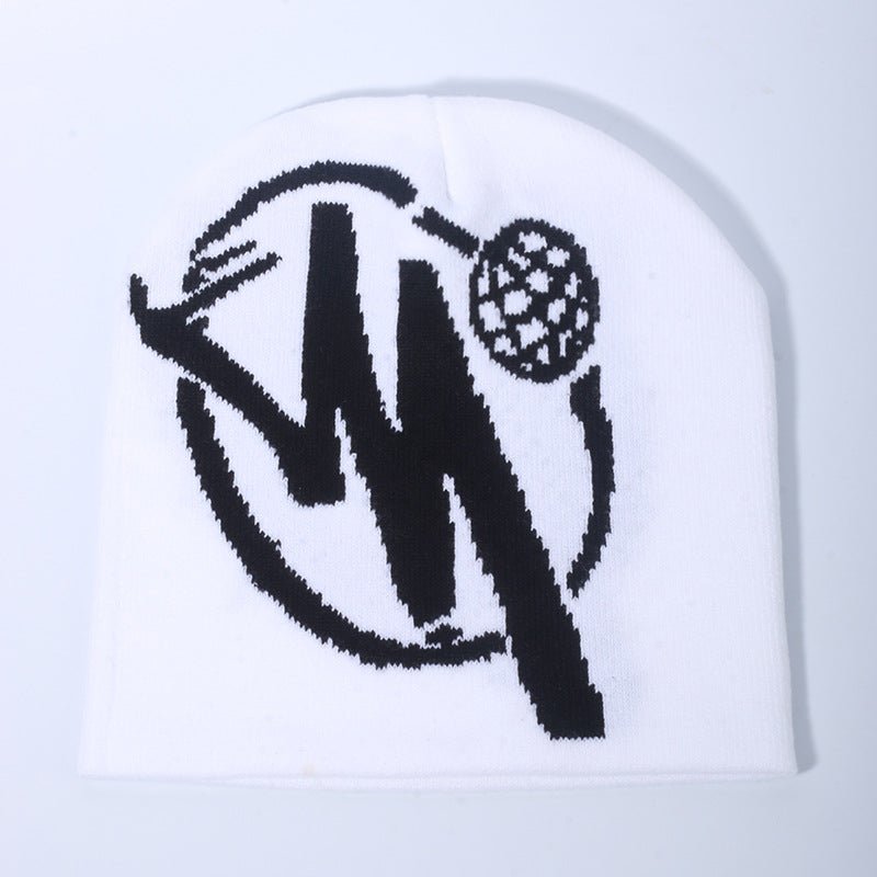 Double Layer Knitted Hat Casual Beanies For Men And Women